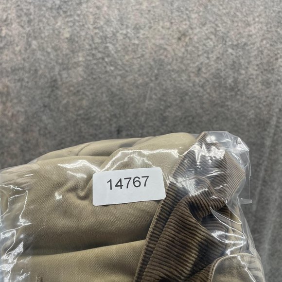 LL Bean Jacket Men Extra Large Khaki Barn Chore Coat Tall Corduroy Canvas XL - Picture 10 of 10